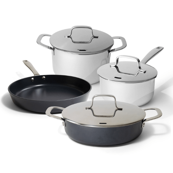 Maestro Essentials 7 - Piece Cookware Set - Alva Cookware